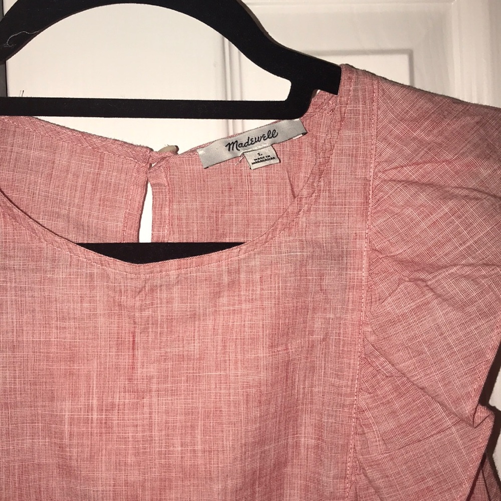 Madewell Ruffle Tank - Picture 3 of 3